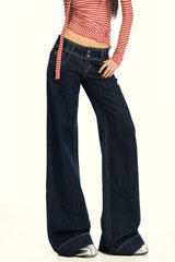 High Waist Slim Flare Jean