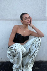 Casual Floor Length Denim Jean