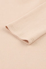 High Neck Knit Maxi Dress