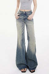 Low Rise Flared Vintage Jean