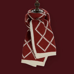 Chunky Knit Cozy Winter Christmas Scarf