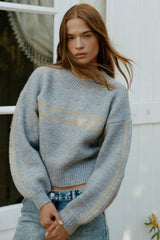 Casual Crew Neck Pullover Sweater