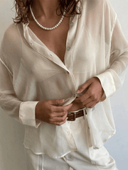 Button Front Ribbed Knit Modern Long Sleeve Mini Dress Shirts