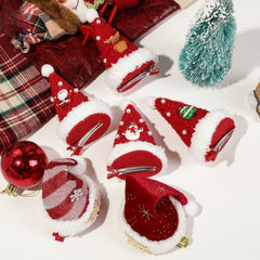 Cute Christmas Hat Kids Princess Festive Hair Accessory