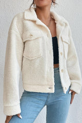 Off-White Short Sherpa Jacket S / White