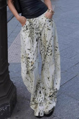 Casual Floor Length Denim Jean