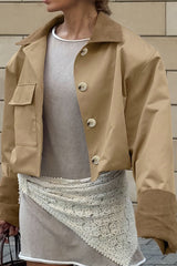 Short Sleeve Barn Style Jacket