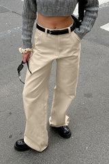 Cotton Loose Vintage Cargo Jean