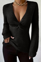 Slim Fit Pullover Knit Sweater