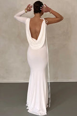Dulzura One-Shoulder Maxi Dress