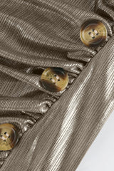 Spaghetti Strap Side Slit Mini Dress