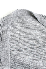 Two-Piece Knit Sweater Vest & Cardigan Dress Sweater Dress