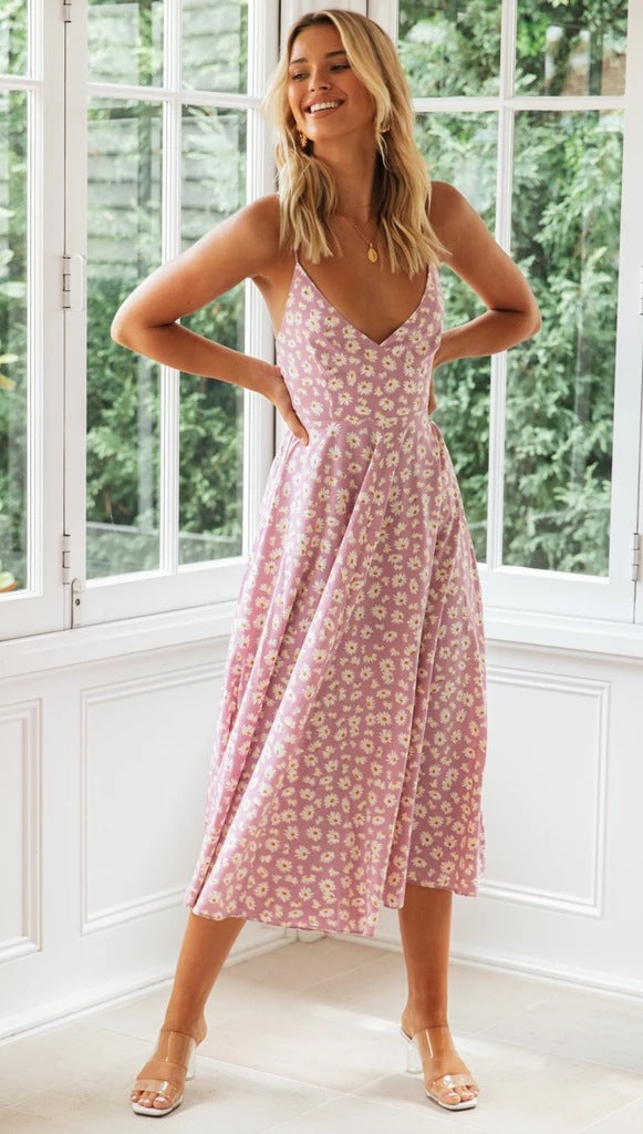 Roses Galore Midi Dress