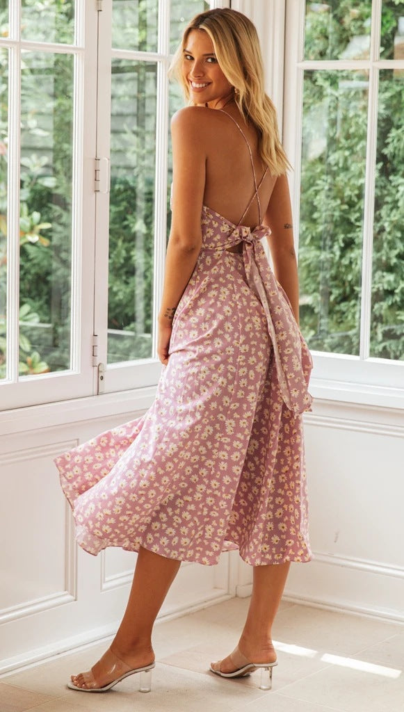 Roses Galore Midi Dress