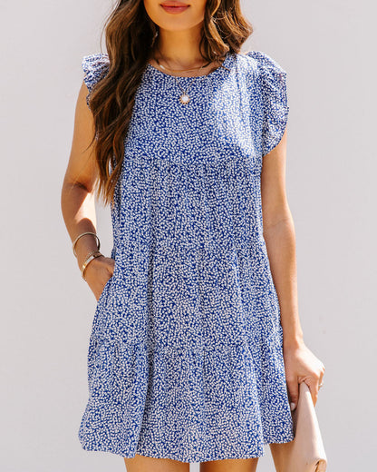 Blue Ivy Pocketed Tiered Babydoll Tunic