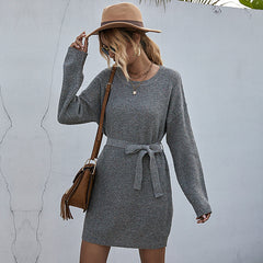 Harlyn Velvet Tie Dress