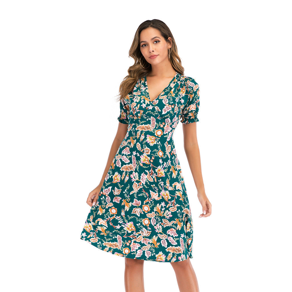 Ivy Floral Tie Dress - FINAL SALE