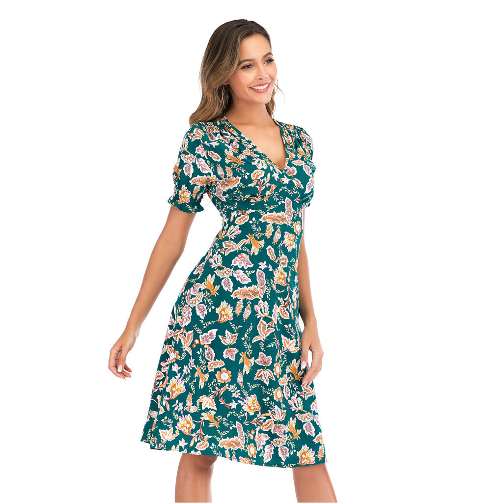 Ivy Floral Tie Dress - FINAL SALE