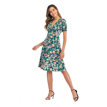 Ivy Floral Tie Dress - FINAL SALE