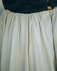 Marcellus Pocketed Colorblock Maxi Dress - Black Nude