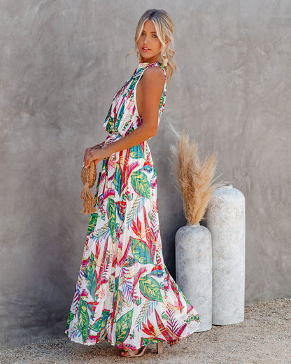 Greenhouse Pleated Maxi Dress