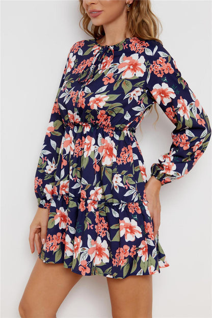 Aleyna Floral Ruffle Tiered Dress - FINAL SALE