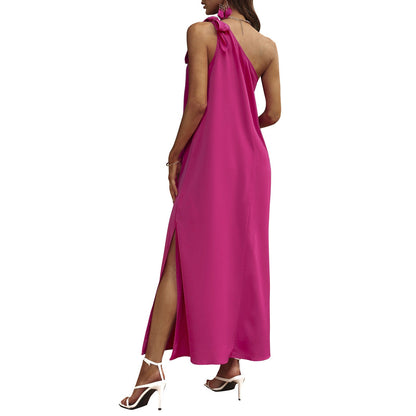 Chase Your Dreams Slit Midi Dress - Bubbalicious