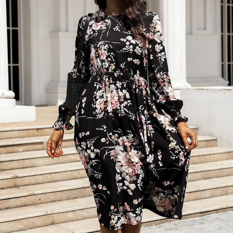 Jeha Floral Tie Dress - FINAL SALE