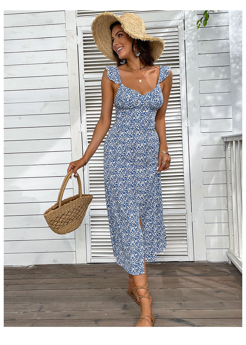 Alvena Floral Relaxed Midi Dress - FINAL SALE