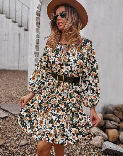 Ivanne Smocked Floral Mini Dress - FINAL SALE