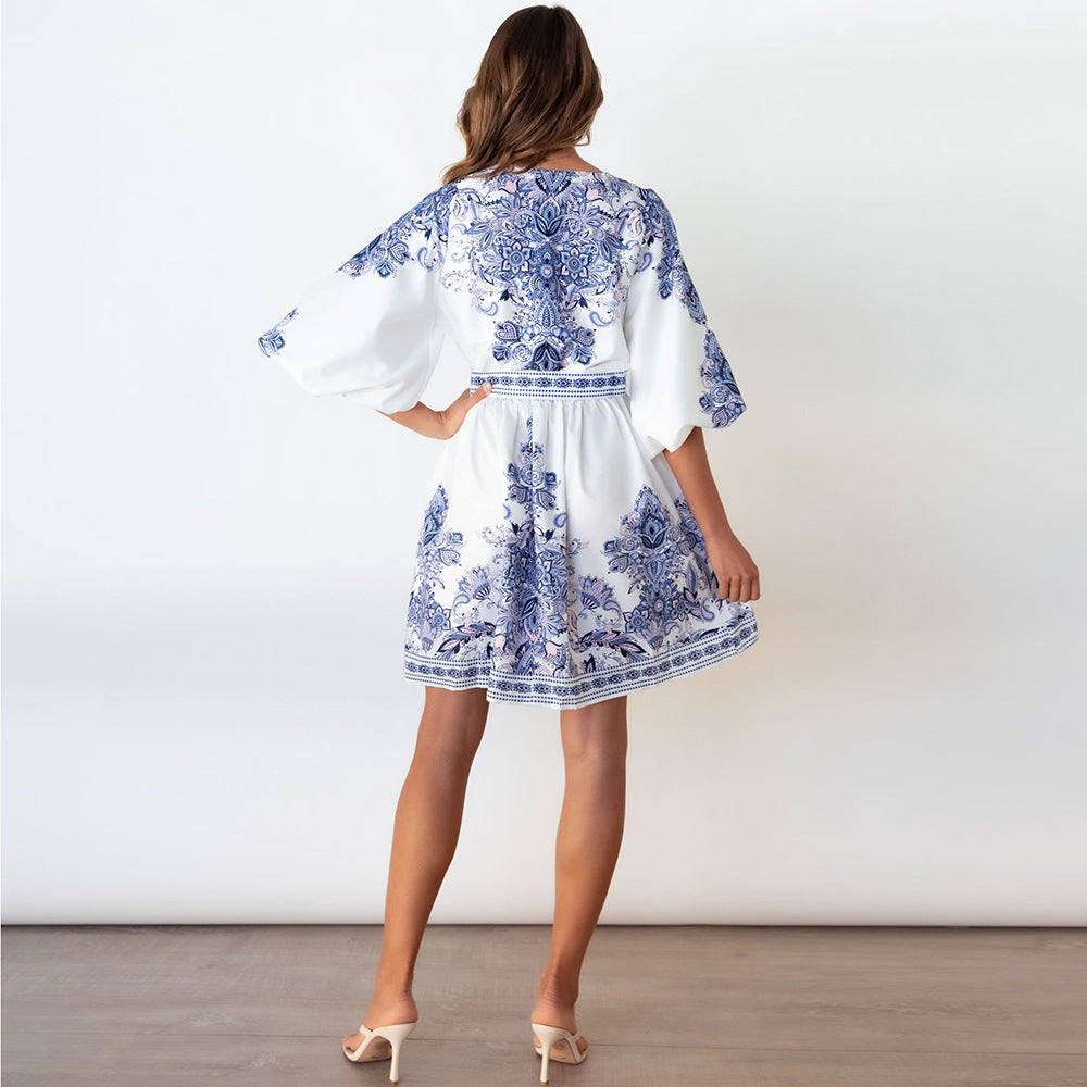 Path To Paradise Embroidered Shift Dress