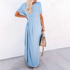 Farmers Market Pocketed Modal Maxi Dress