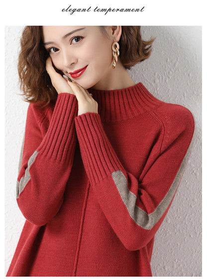 Smoky Mountain Sweater Dress - Red - FINAL SALE