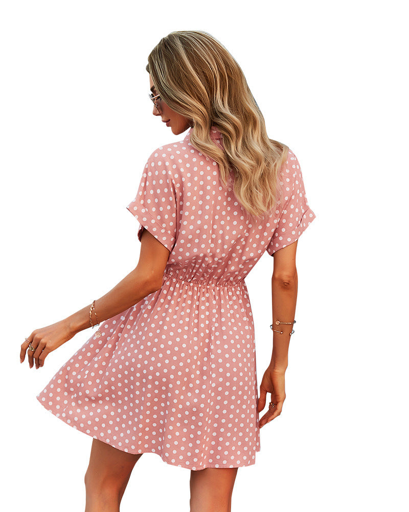 Playful Polka Dot Versatile Kimono Dress