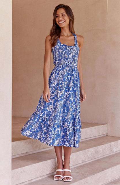 Excursion Floral Midi Dress