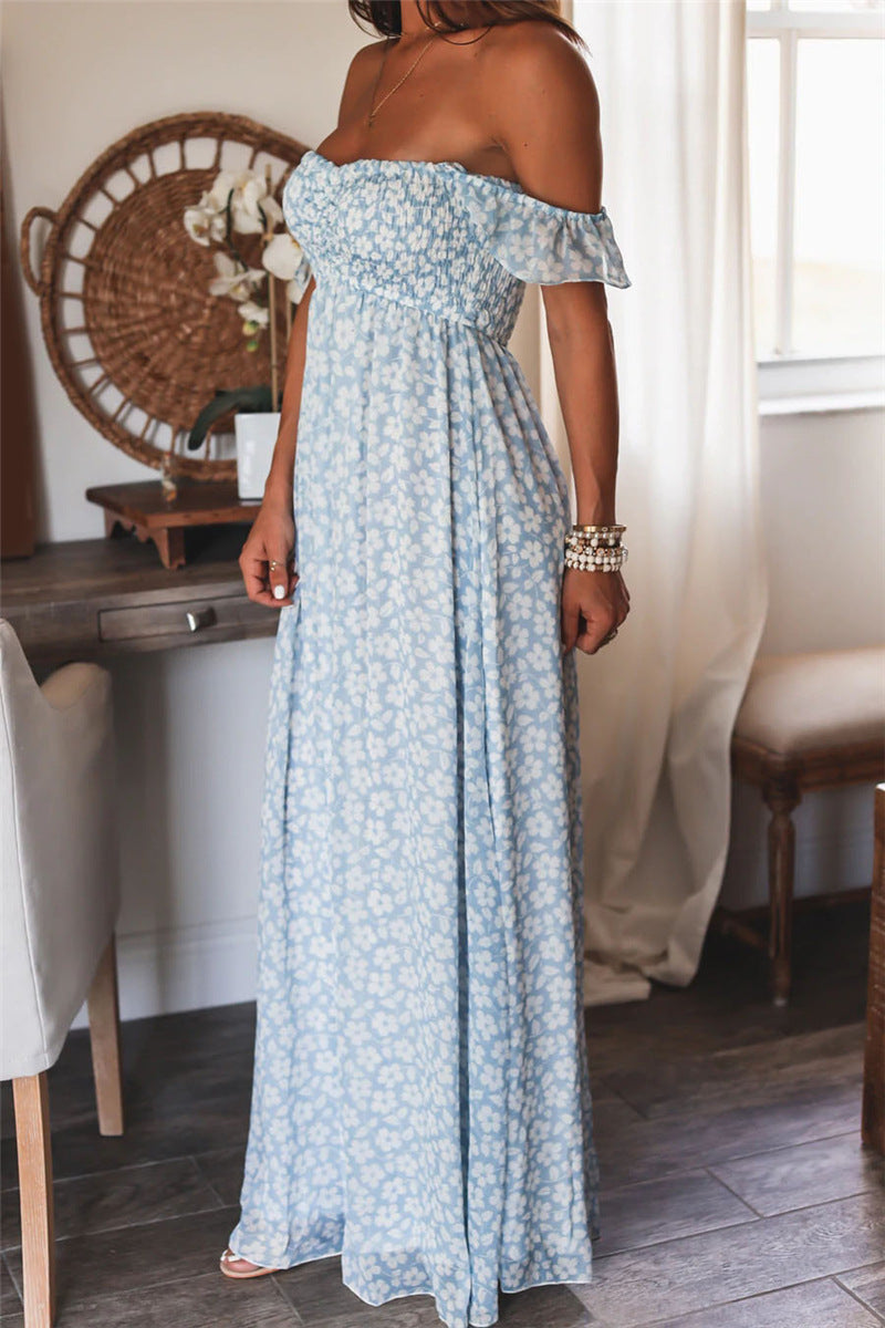 Cliffie Floral Smocked Maxi Dress