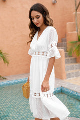 Jenson Cotton Eyelet Maxi Dress - FINAL SALE