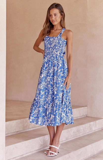 Excursion Floral Midi Dress