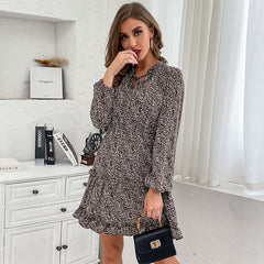 Catch The Wind Floral Smocked Chiffon Dress - FINAL SALE