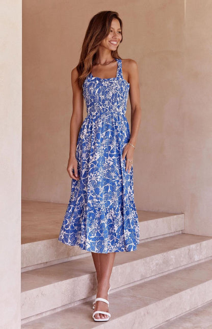 Excursion Floral Midi Dress