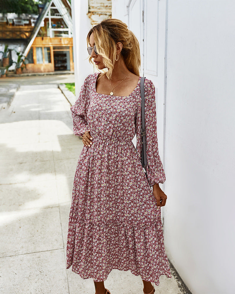 Looking For Love Floral Midi Dress