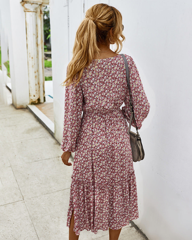 Looking For Love Floral Midi Dress