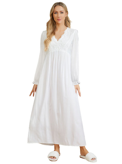 First Bloom Cotton Ruffle Maxi Dress - Ivory