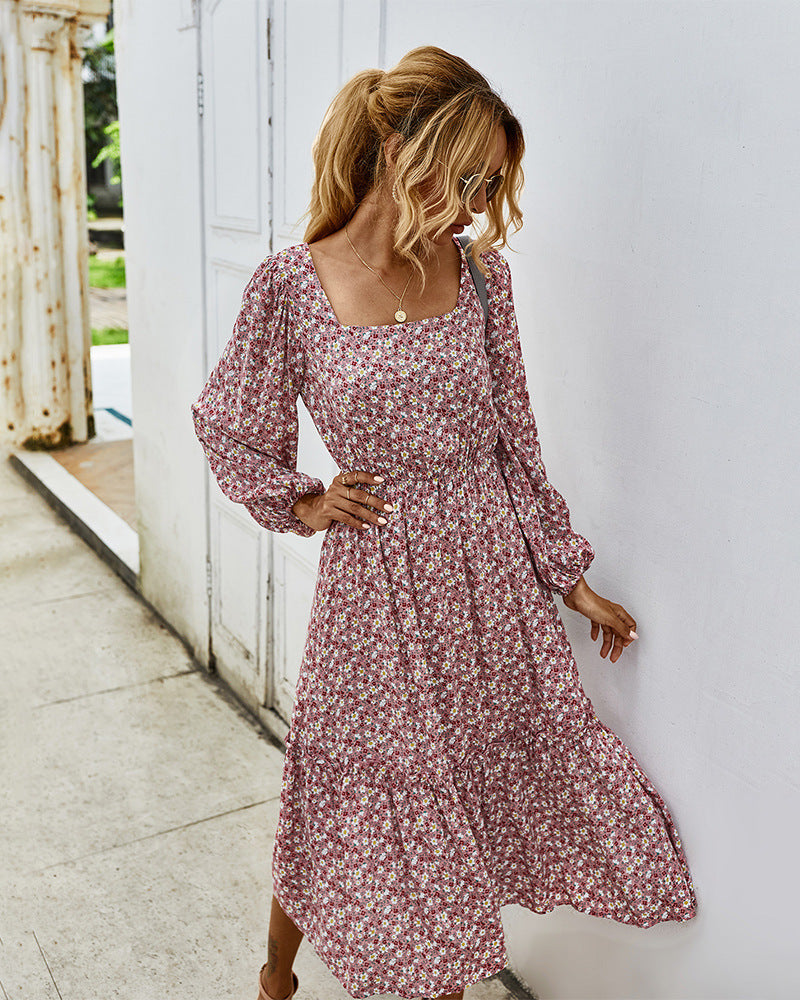 Looking For Love Floral Midi Dress