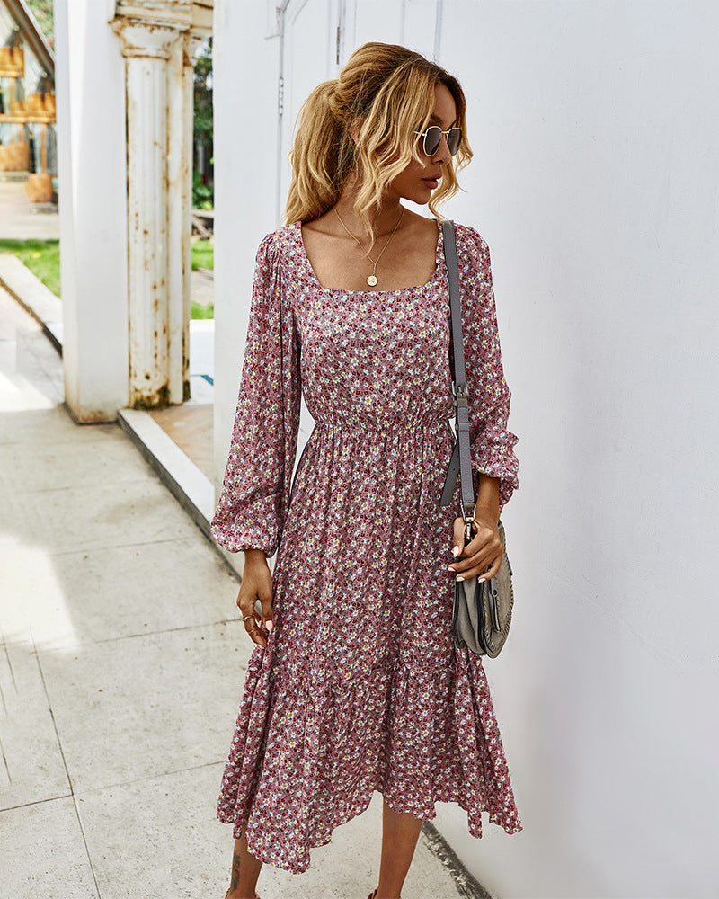 Looking For Love Floral Midi Dress