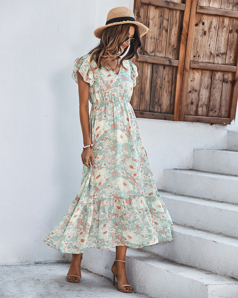 Source Of Love Floral Maxi Dress