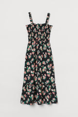 Charmaine Floral Halter Midi Dress - FINAL SALE