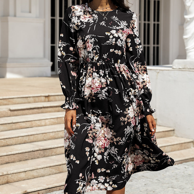 Jeha Floral Tie Dress - FINAL SALE