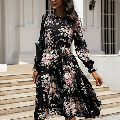 Jeha Floral Tie Dress - FINAL SALE