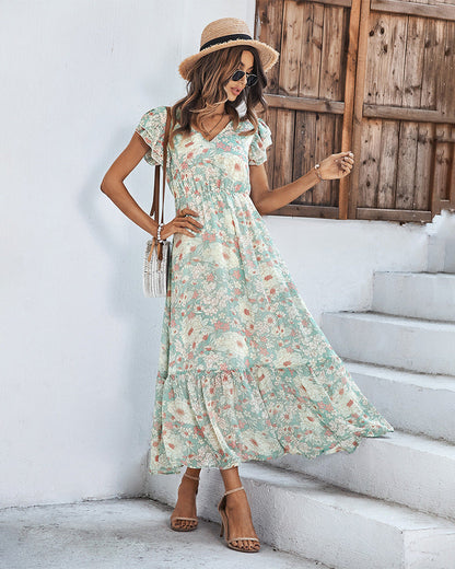 Source Of Love Floral Maxi Dress